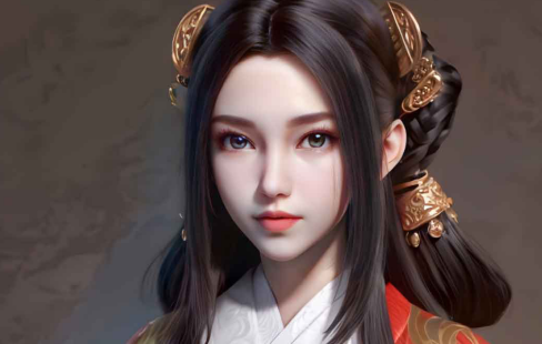 完美世界秦怡宁同人性感3d壁纸