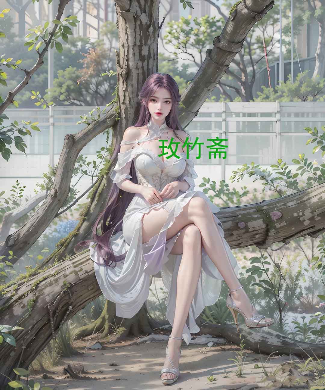 《完美世界》云曦AI性感美腿壁纸