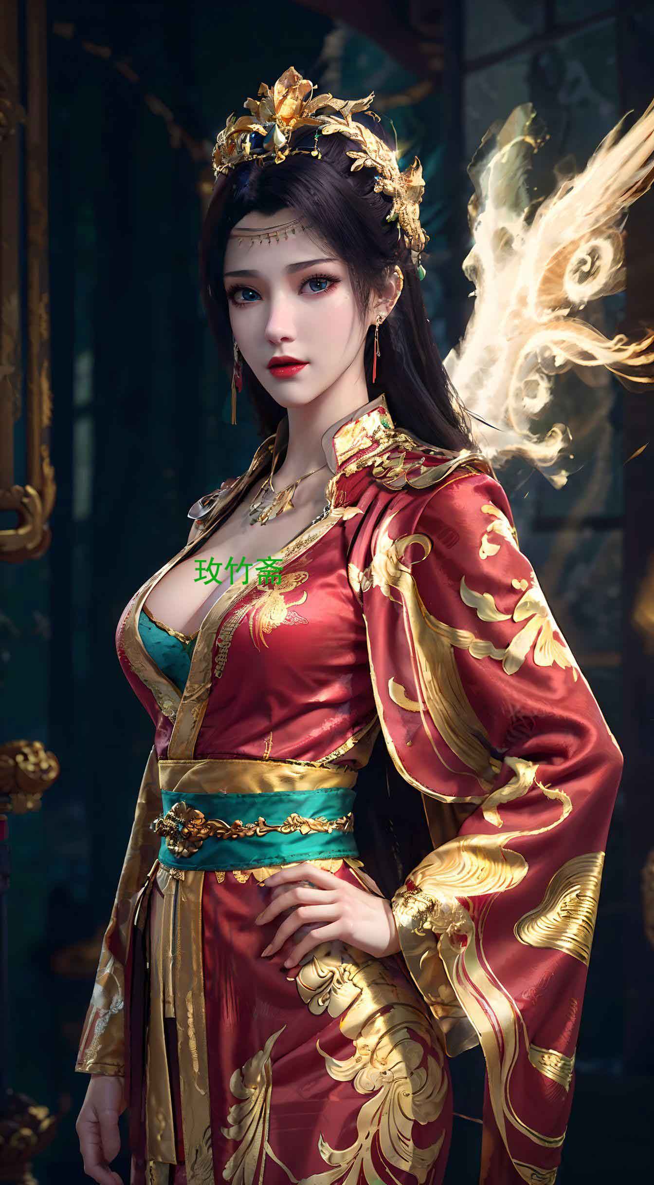 斗破苍穹云韵婚服性感壁纸