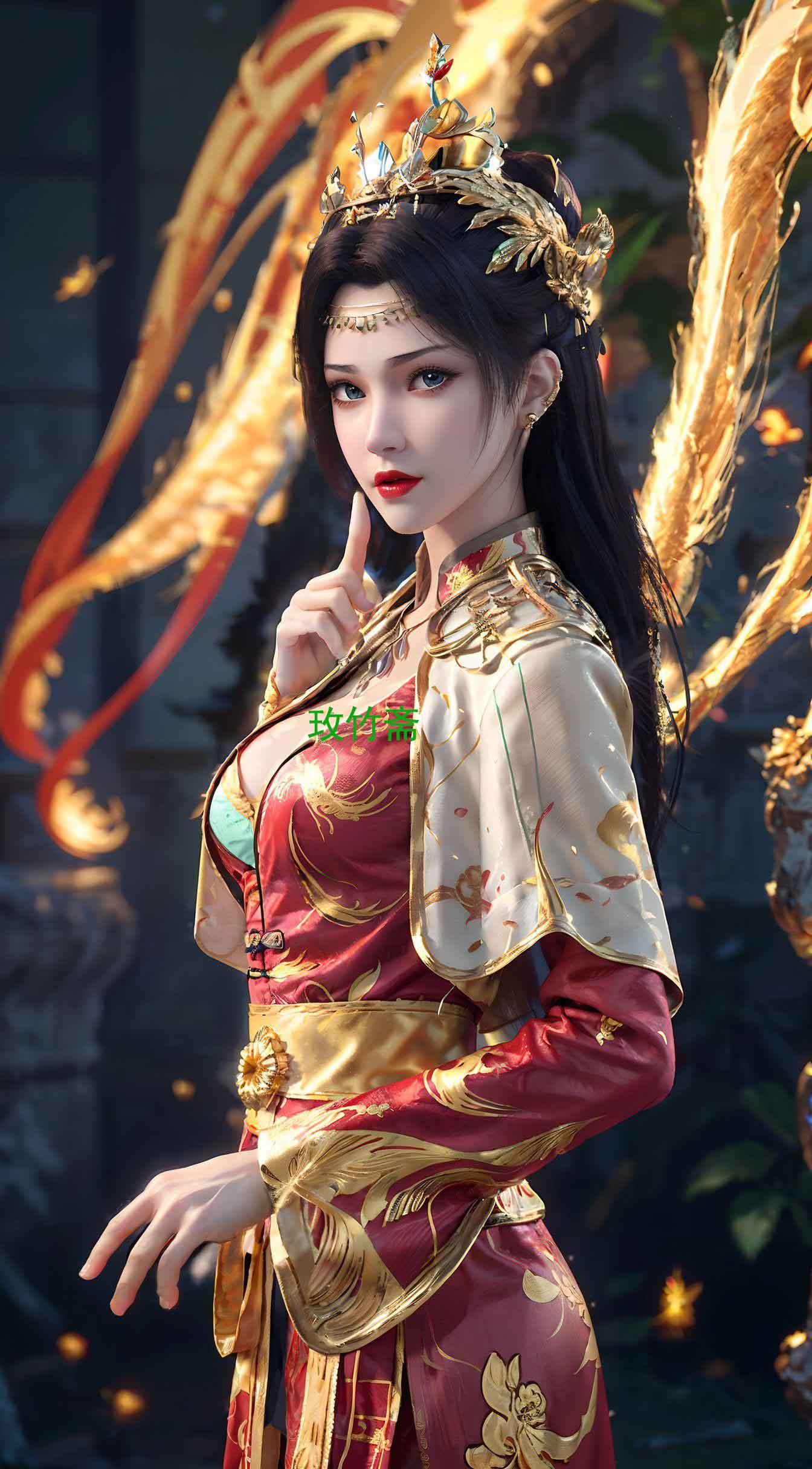 斗破苍穹云韵婚服性感壁纸