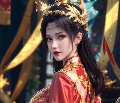 斗破苍穹云韵婚服性感壁纸