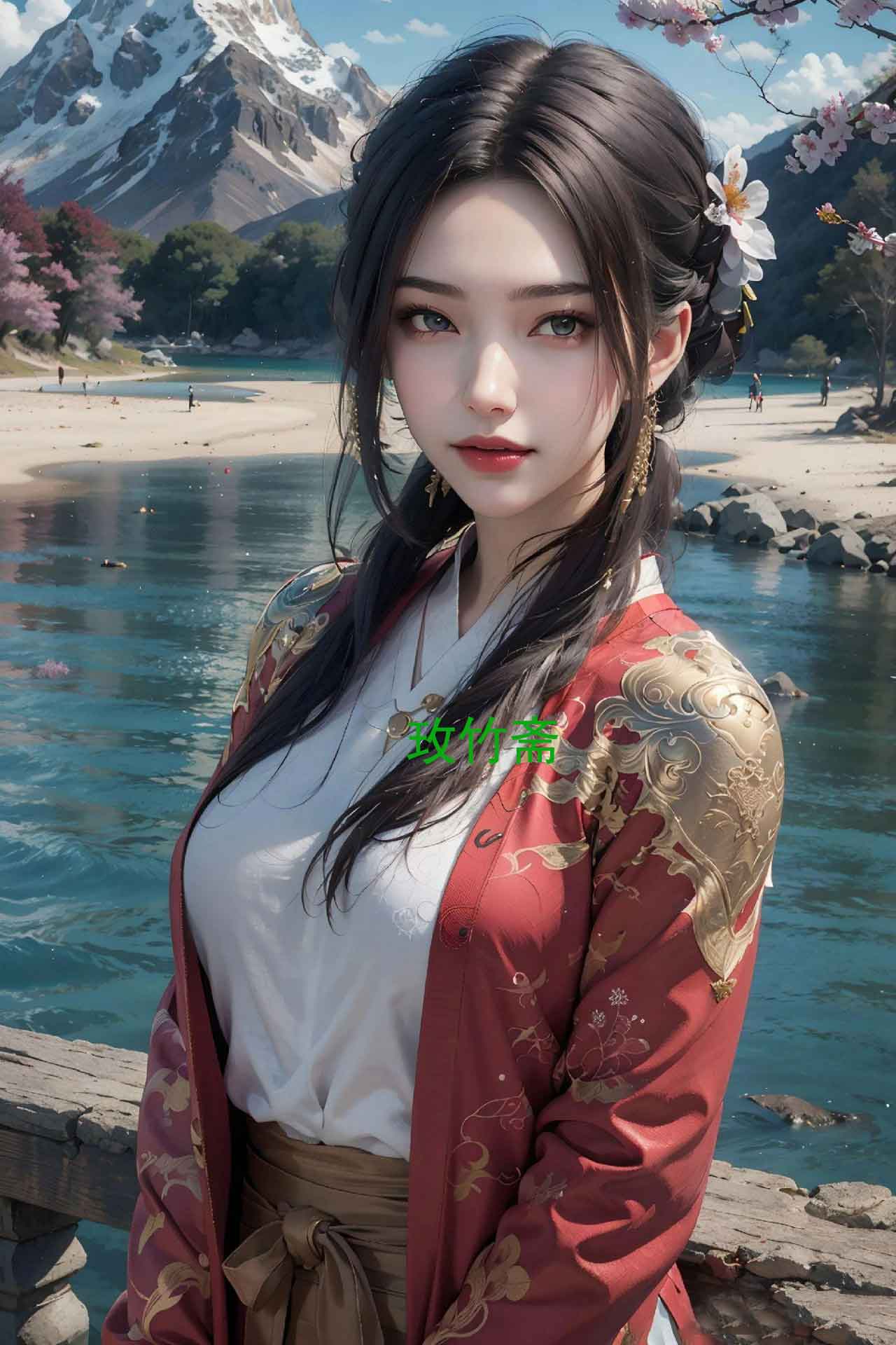 完美世界秦怡宁性感美胸壁纸