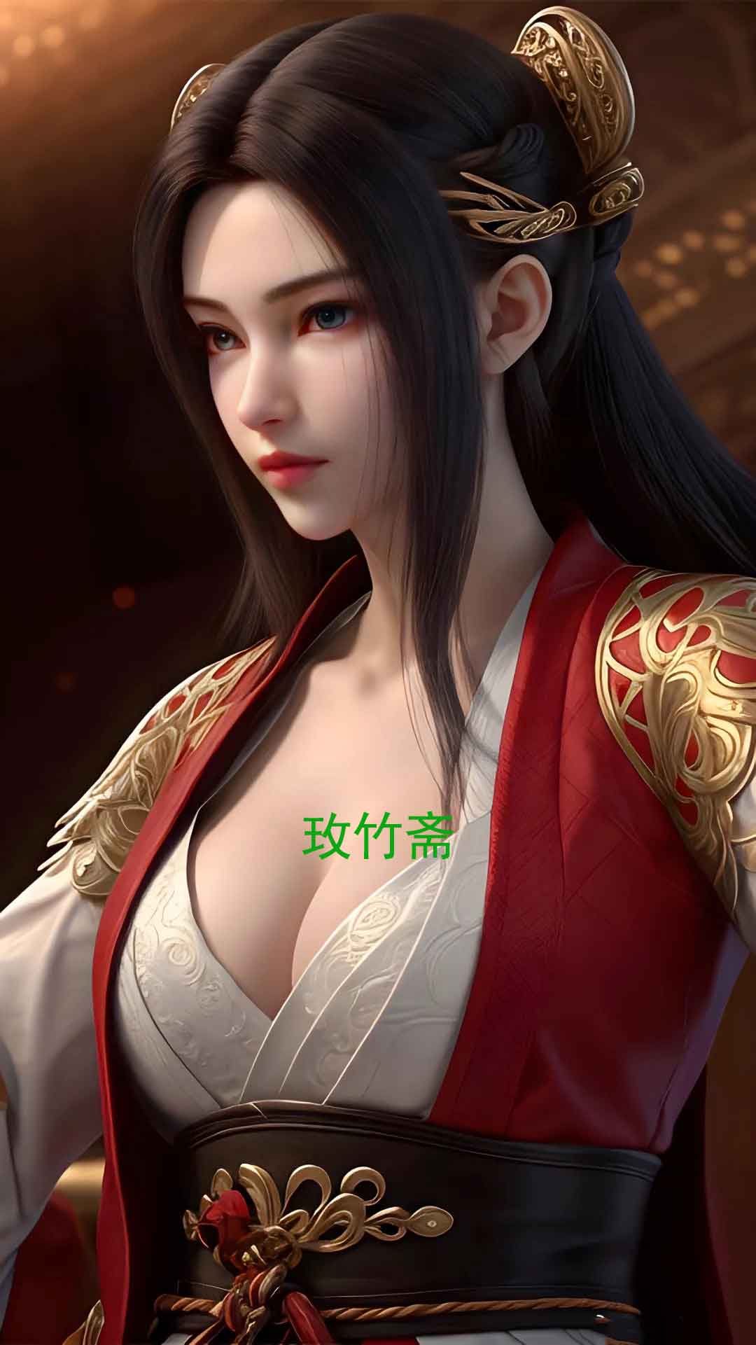 完美世界秦怡宁性感美胸壁纸