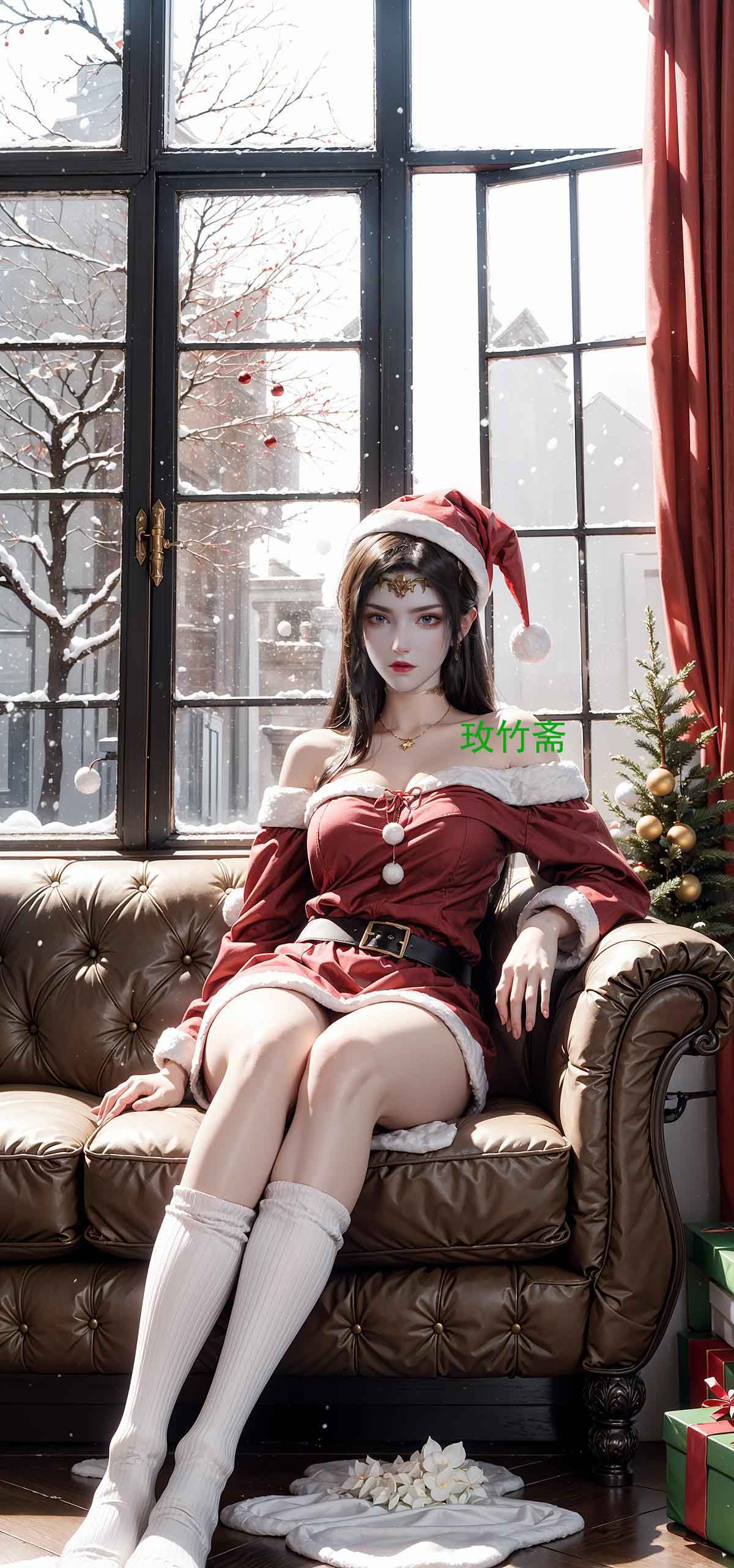 《斗破苍穹》美杜莎圣诞装图片