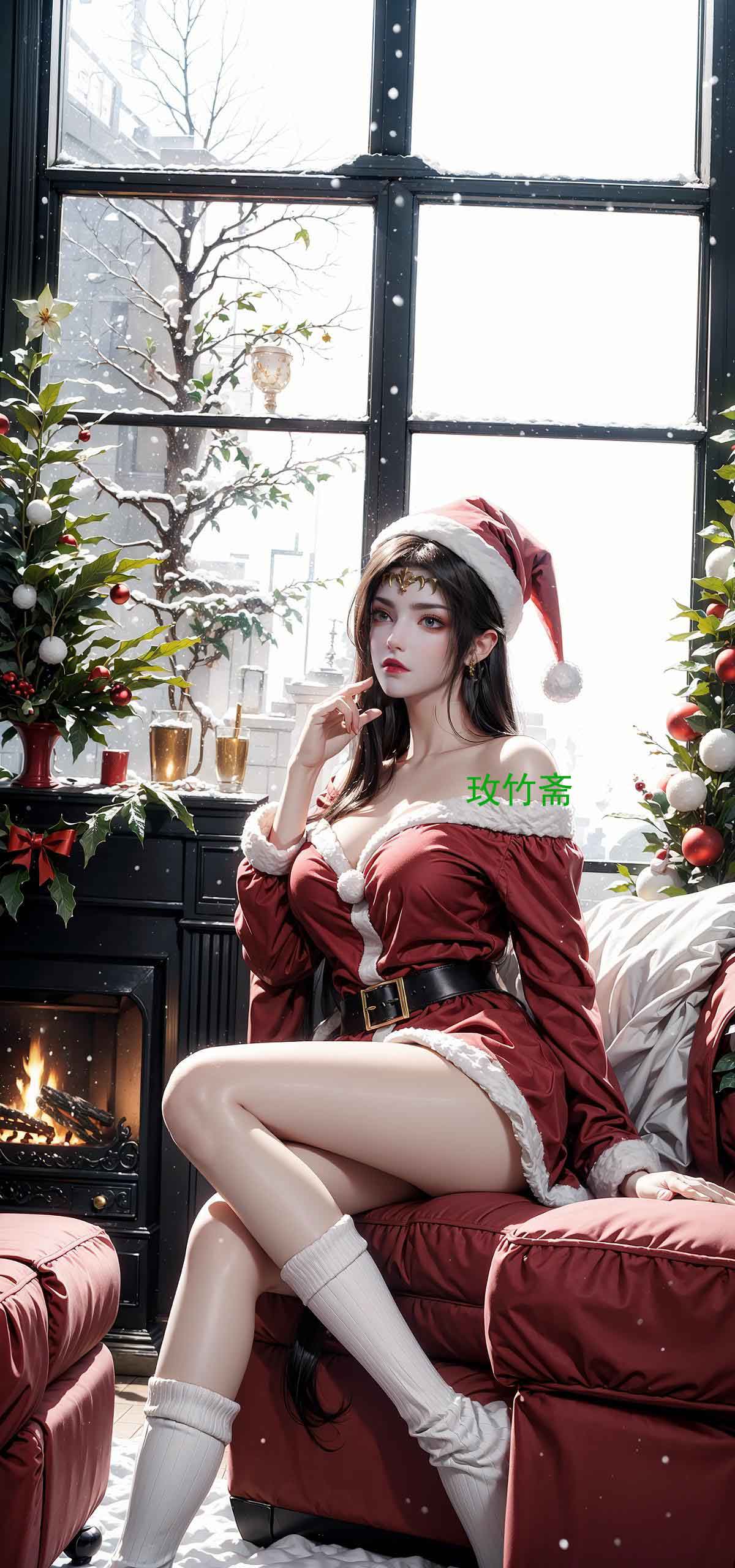 《斗破苍穹》美杜莎圣诞装图片