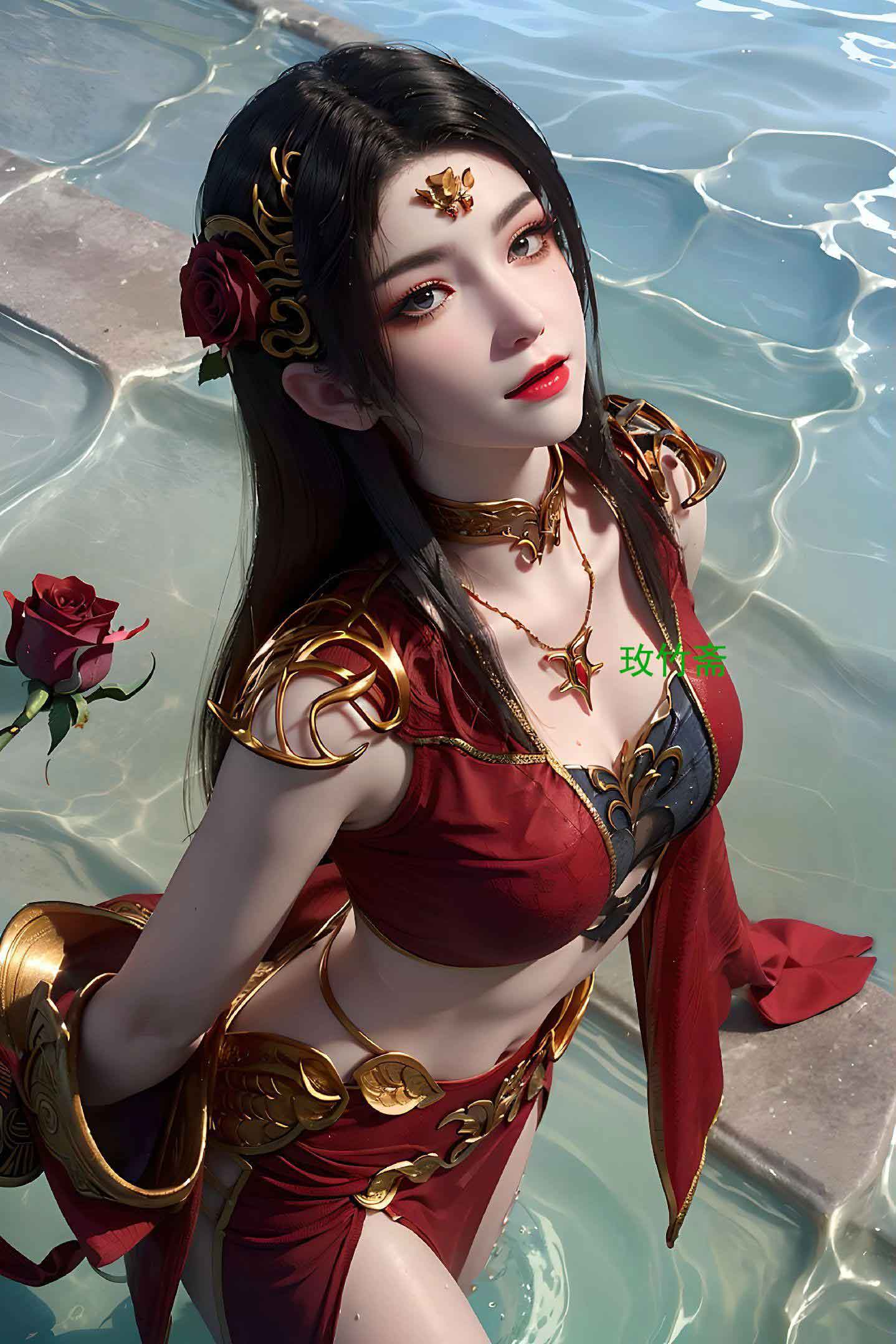 《斗破苍穹》彩鳞性感手机壁纸