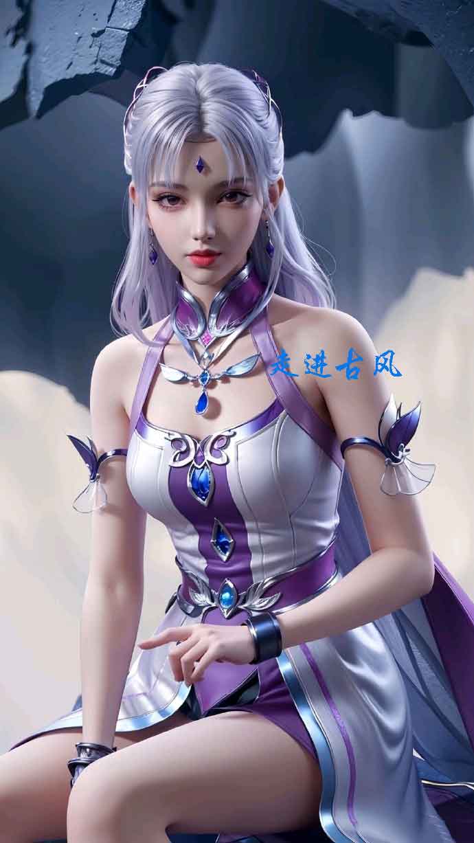 《斗破苍穹》小医仙性感美腿壁纸