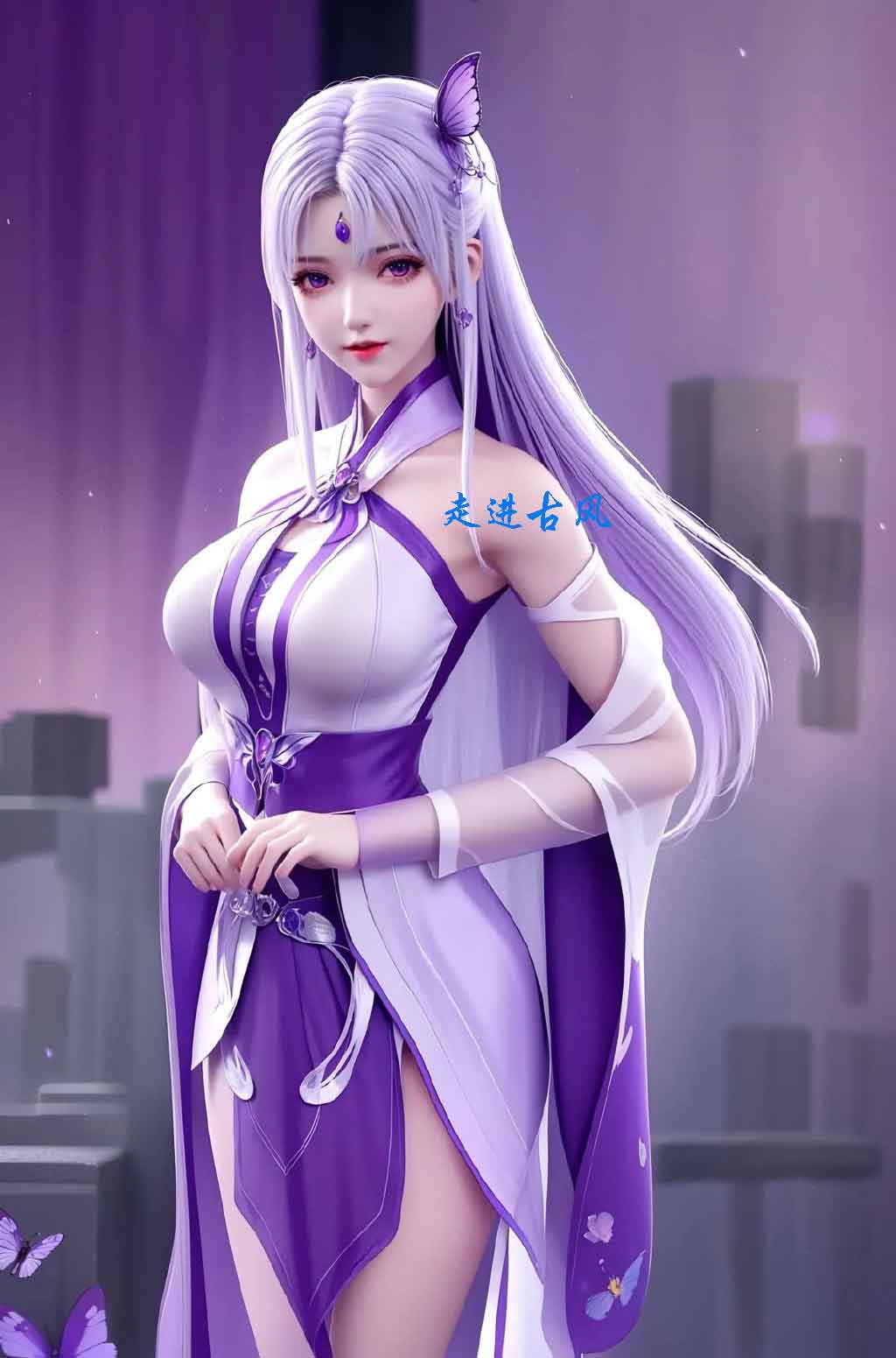 斗破苍穹小医仙AI美腿壁纸