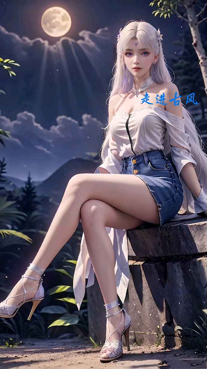 斗破苍穹小医仙AI美腿壁纸