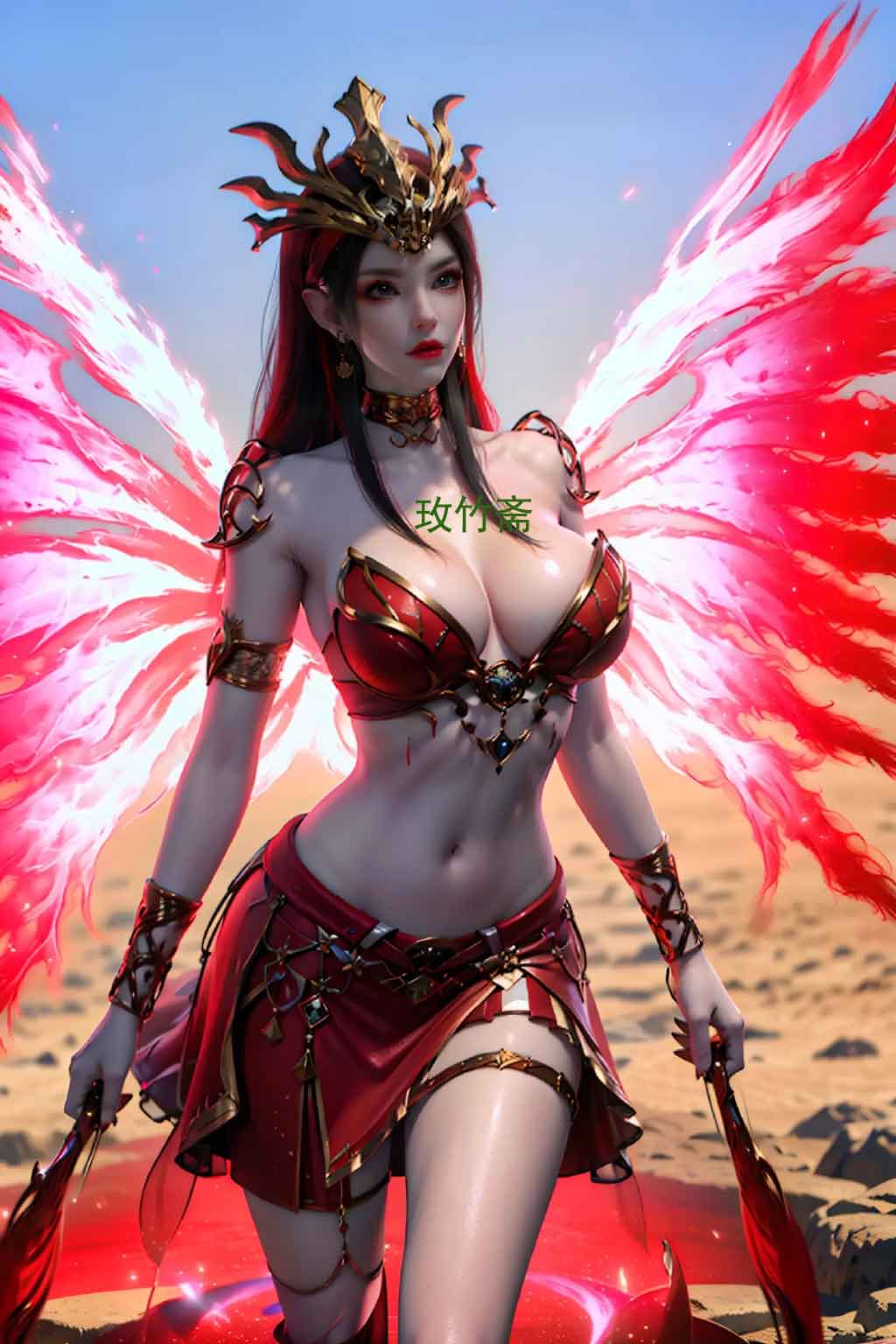 斗破苍穹美杜莎性感美胸壁纸