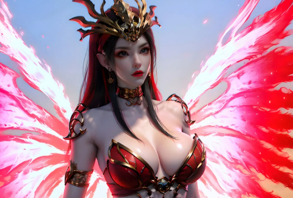 斗破苍穹美杜莎性感美胸壁纸