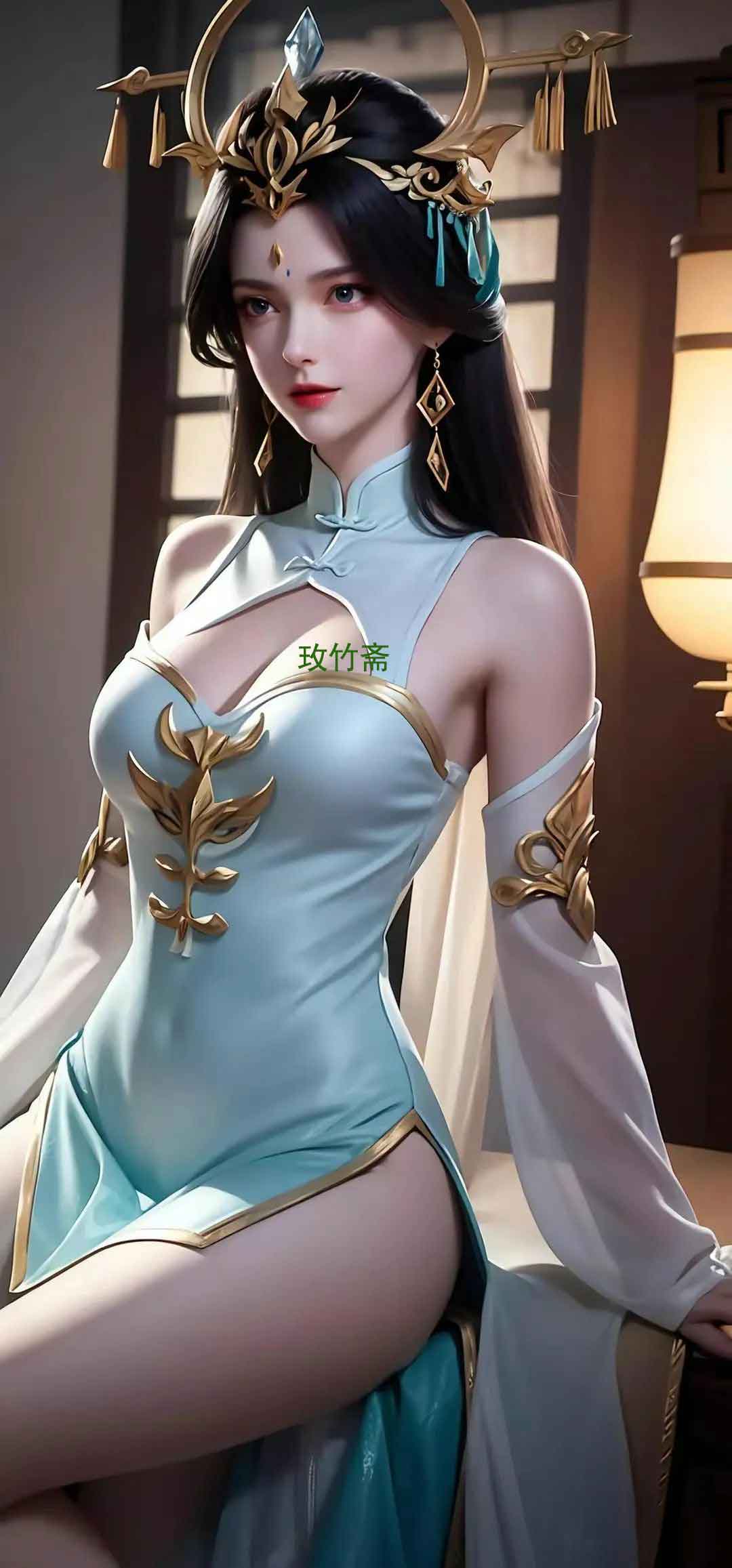 《完美世界》柳神AI翘臀壁纸