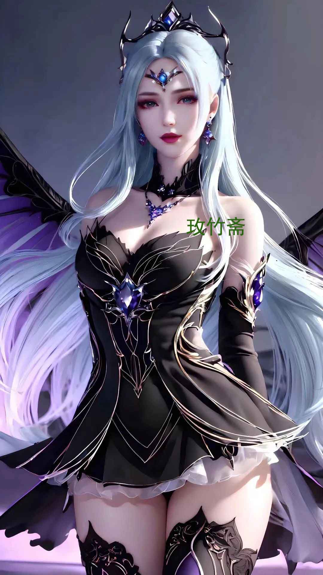 斗罗大陆暗黑千仞雪美腿壁纸