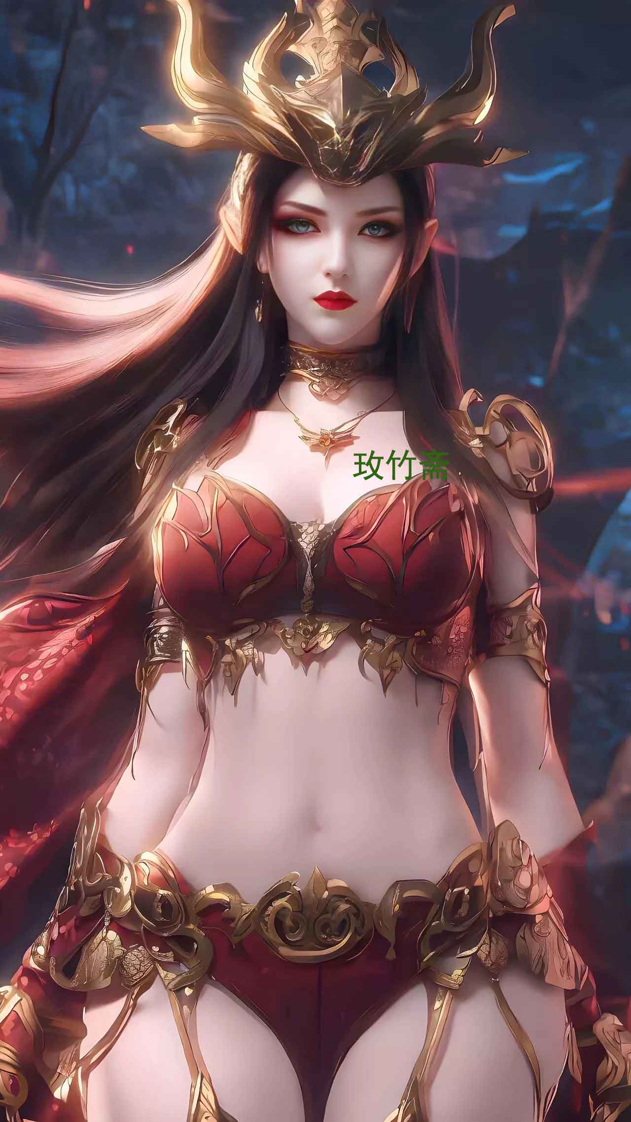 斗破苍穹美杜莎女王美胸壁纸
