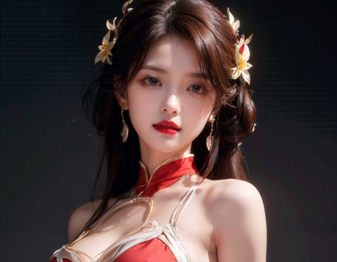 完美世界火灵儿性感美背图片