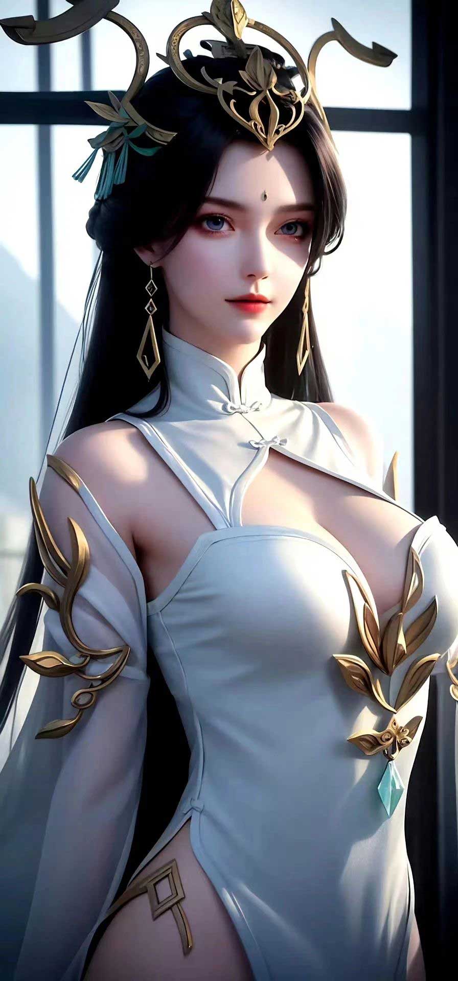 《完美世界》柳神性感美腿壁纸