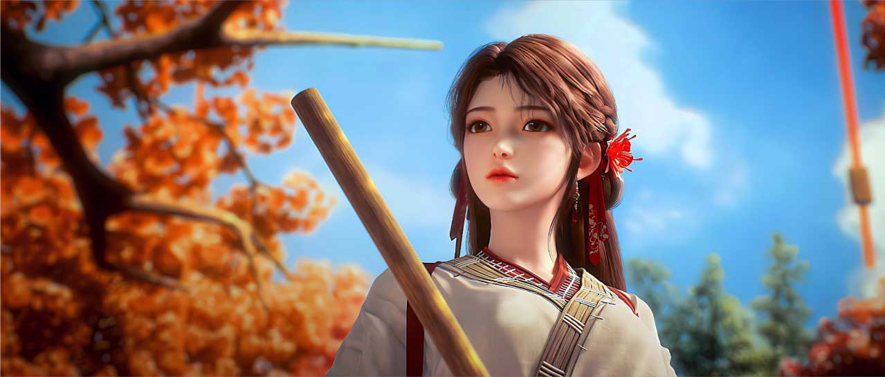 《完美世界》火灵儿火桑花最新版壁纸