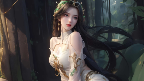 《完美世界》柳神性感美腿壁纸