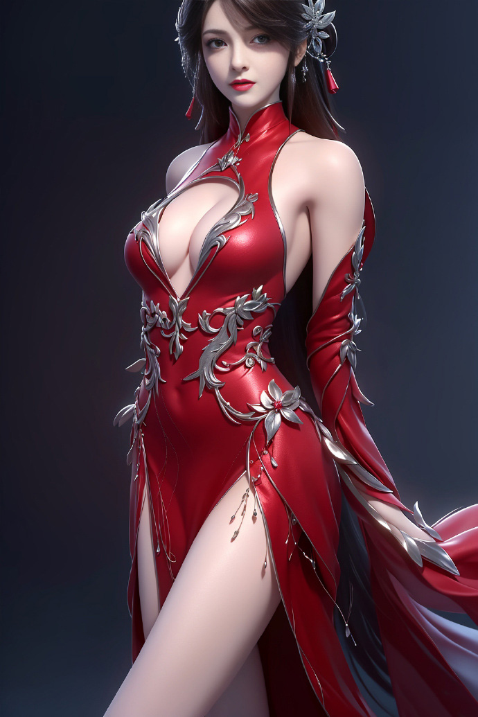 《完美世界》火灵儿美腿丰满壁纸